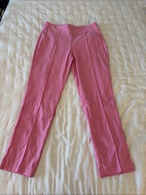 crown & ivy Rose Pink Straight-Leg Ponte Pants